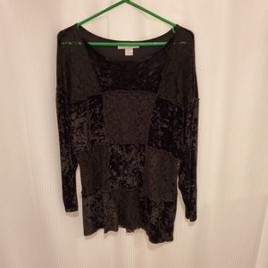 The Limited black tunic